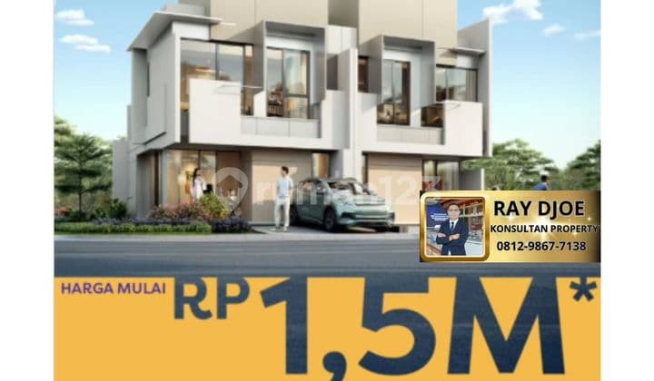 Sales Installment Only Around 5 Million! Rumah Izzi Sinarmasland Near East Vara, Aeon Mall, Cbd BSD City