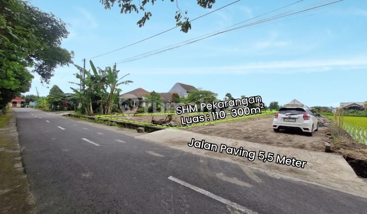 Istimewa! Tanah Cantik Siap Bangun Dekat Kampus Ugm, SHM Pekarangan, di Jalan Kaliurang Km 8 Ngaglik Sleman