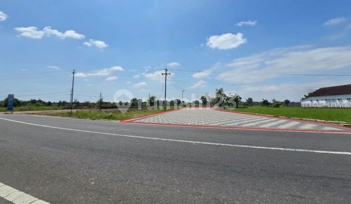 Tanah Dijual Jogja, Hanya 9 Menit Tugu Jogja, Tepi Jalan Raya