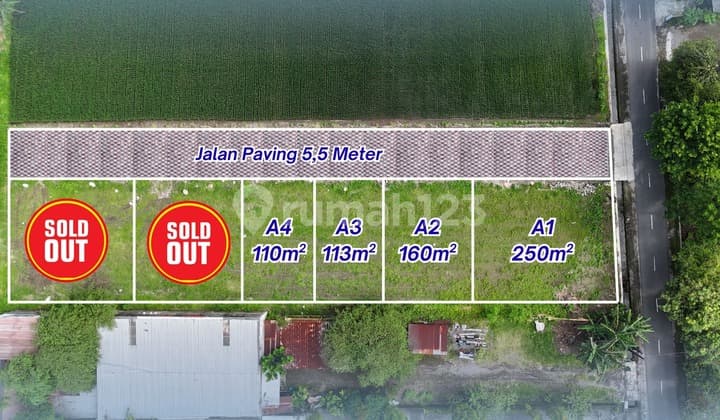 Tanah Spesial Promo, Utara Kampus Ugm