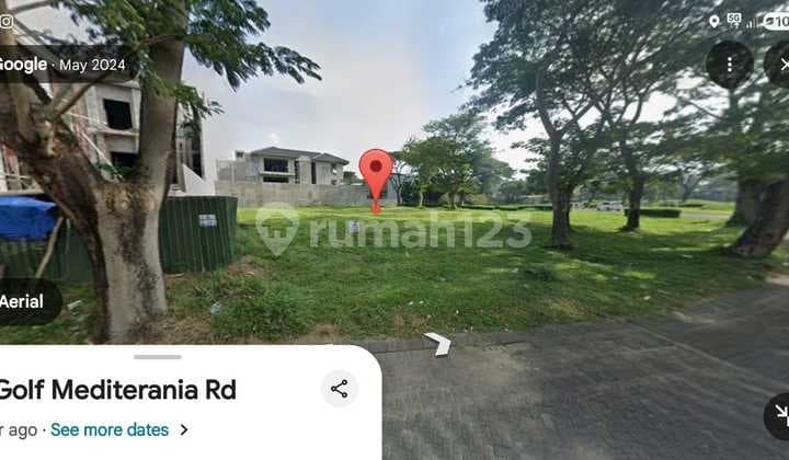 Dijual Tanah Hook Bukit Golf International Mediterania Surabaya Citraland