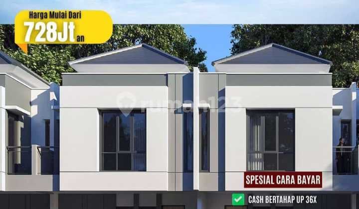 Rumah Baru Mega Garden Residence Sungai Panas Dekat Cahaya Garden