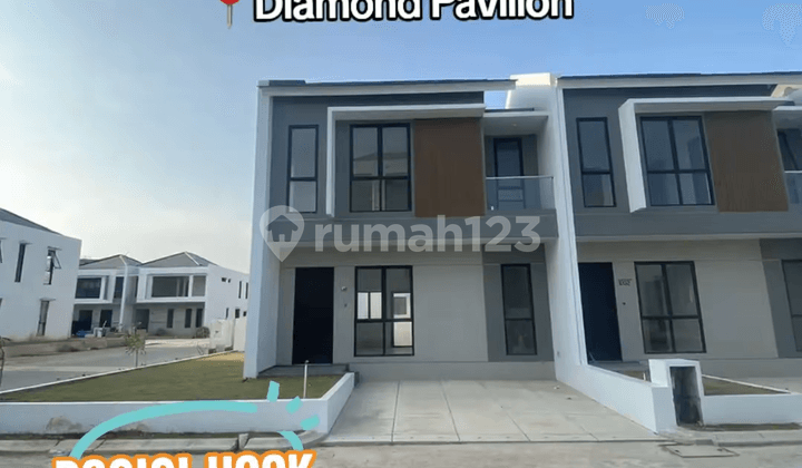 Dijual Murah Rumah Diamond Pavilion Hook Siap Huni