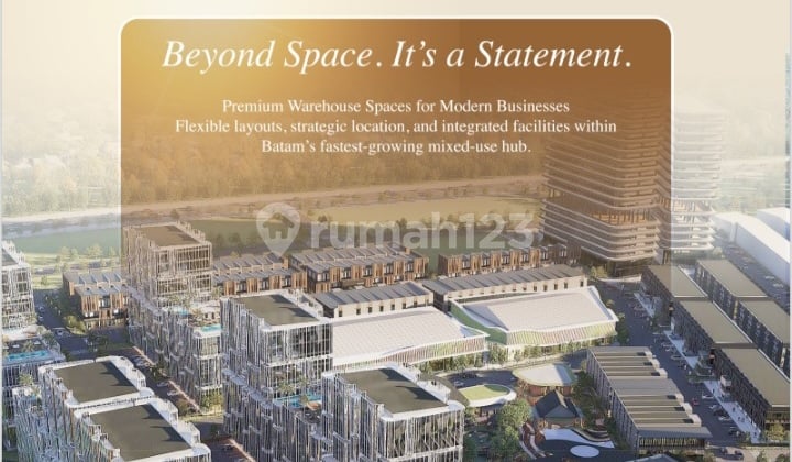 Dijual Gudang Jasa Batam Centre Azure Exchange