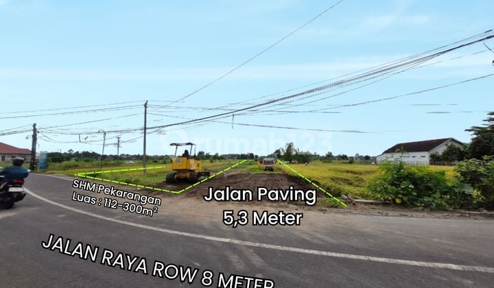 Tanah Tepi Jalan Raya Area Godean KM, Nyaman Huni dan Asri