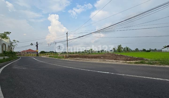 Tanah Jogja Dekat Kampus Umy dan Tol Baru Jogja, View Sawah