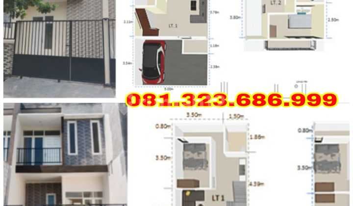 Rumah Baru Gunung Anyar + Medokan Dkt Rungkut Wonorejo Wiguna Tol