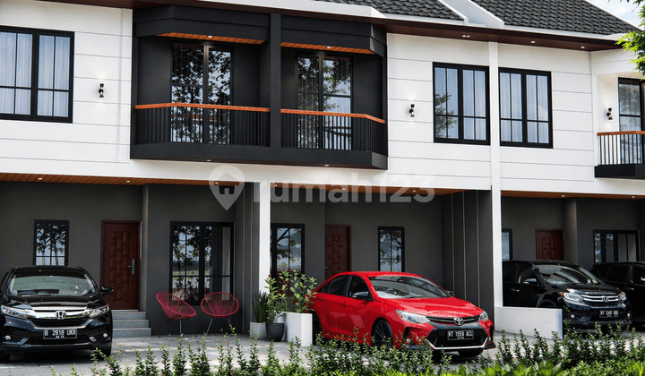 New House in Cempaka Putih Tengah. Custom Design, Foundation Ready for 3 Stories.