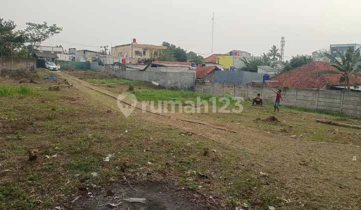 Tanah Siap Bangun Cocok untuk Perumahan Cluster atau Tempat Bisnis Lokasi Ramai