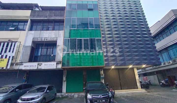 Rumah Kantor 4 Lantai di Kawasan Sunter Jaya, Jakarta Utara Dekat dengan Gerbang Tol Podomoro