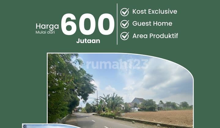 Premium Land in Jogja Near UGM Campus, Monjali Toll Exit, and Pakuwon Mall