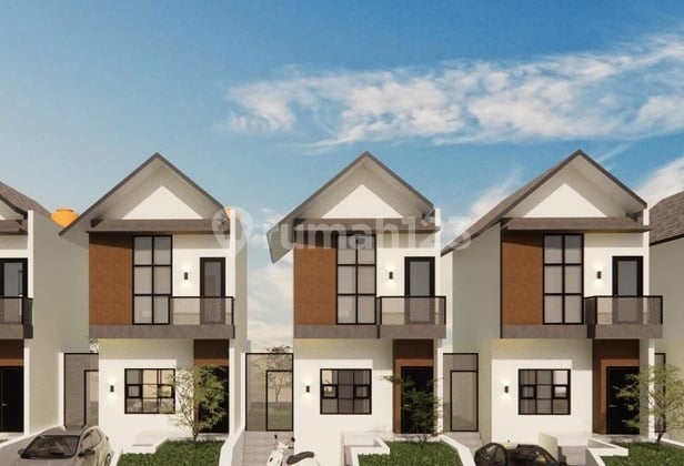 Rumah dengan Hawa Sejuk Lembang di Dataran Landai di Perumahan Griya Jambudipa