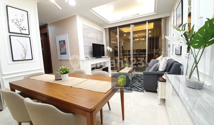 Luxury 2 Bedrooms The Elements Rasuna Kuningan Jakarta Next To Epiwalk Mall