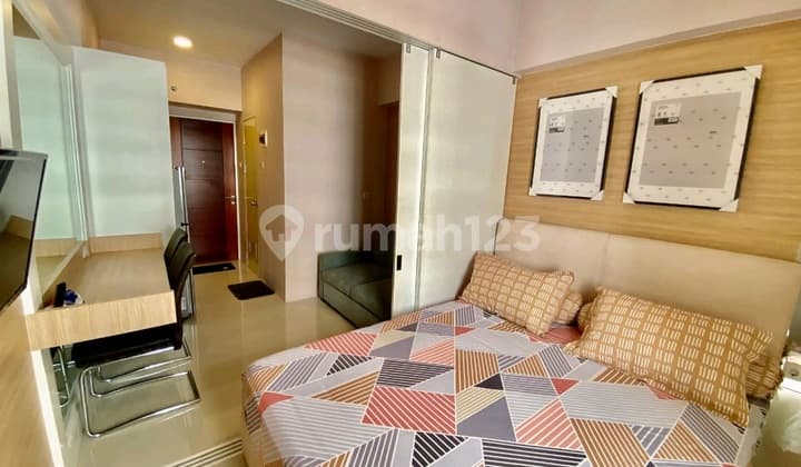 Disewakan Apartemen Gunawangsa Tidar Studio Unit Cantik Baru Renovasi