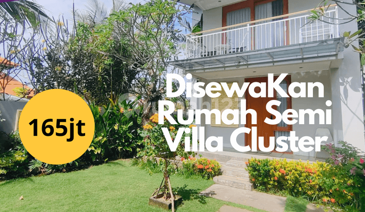 For Rent / Disewa Rumah Semi Villa Cluster di Renon Bali Dekat Sanur
