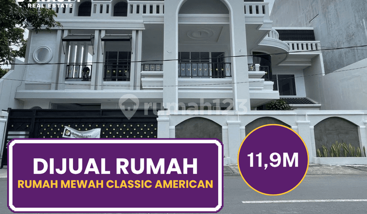 Rumah Mewah Classic American di Denpasar
