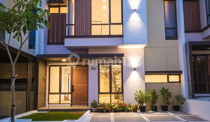 Rumah Mewah Baru Dalam Cluster Nyaman di Sentul
