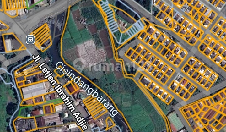 Tanah Zona Komersil Jl Raya Bubulak Cocok untuk Apartemen