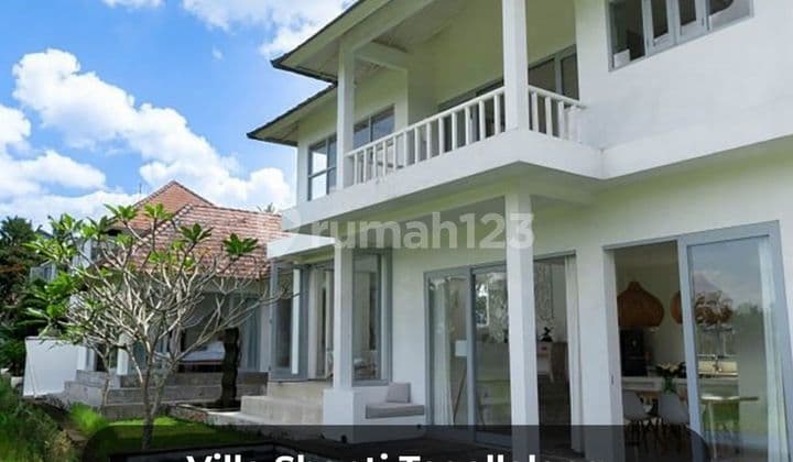Elegant Ricefield View Villa In Tegallalang, Ubud