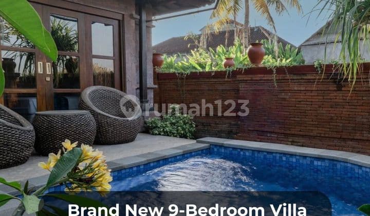 Brand New 9-Bedroom Villa Complex On Main Denpasar-Ubud Road