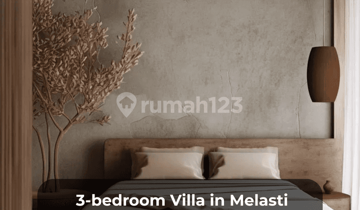 Villa 3 Kamar Tidur di Melasti, Ungasan