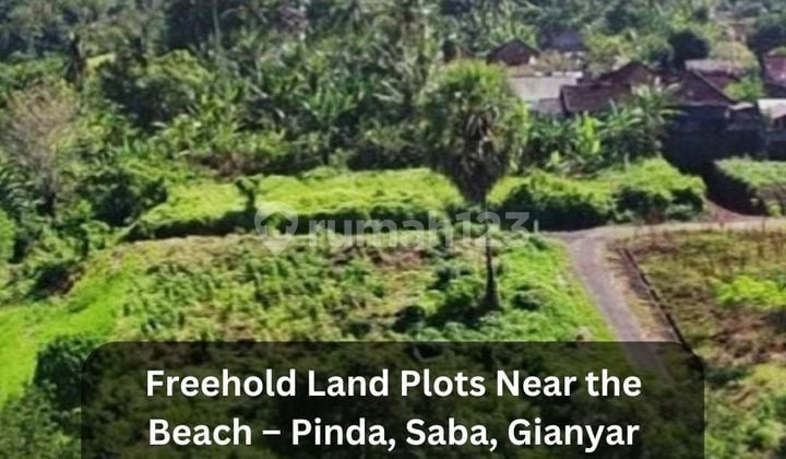 Dijual Tanah Kavling SHM Harga Terjangkau di Pinda - Saba, Gianyar