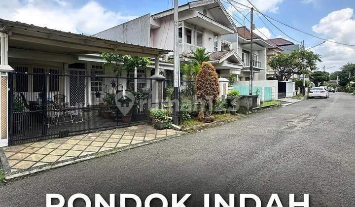 1-Storey Land-Count House 203 M2 in Pondok Indah