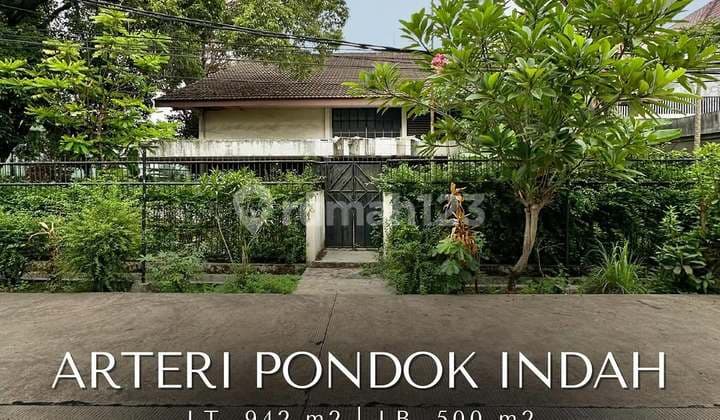 Arteri Pondok Indah Rumah Hitung Tanah Sangat Terawat