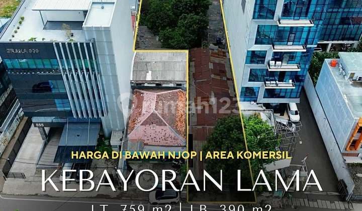 Commercial Land Below NJOP in Kebayoran Lama