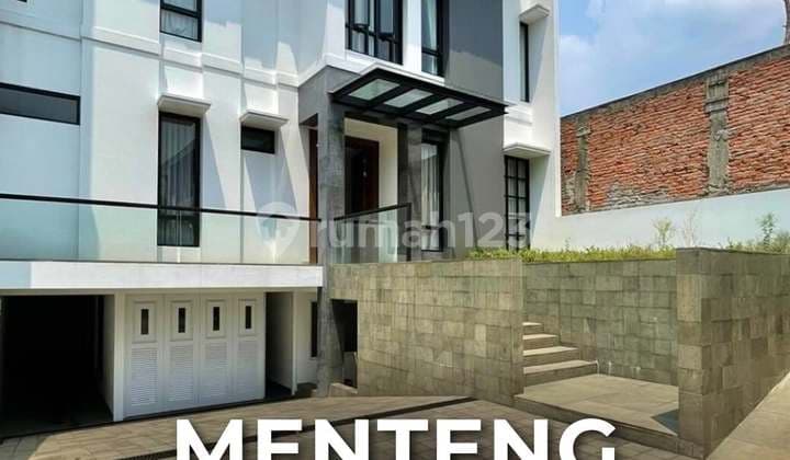 Rumah Mewah Menteng Fully Furnished Siap Huni