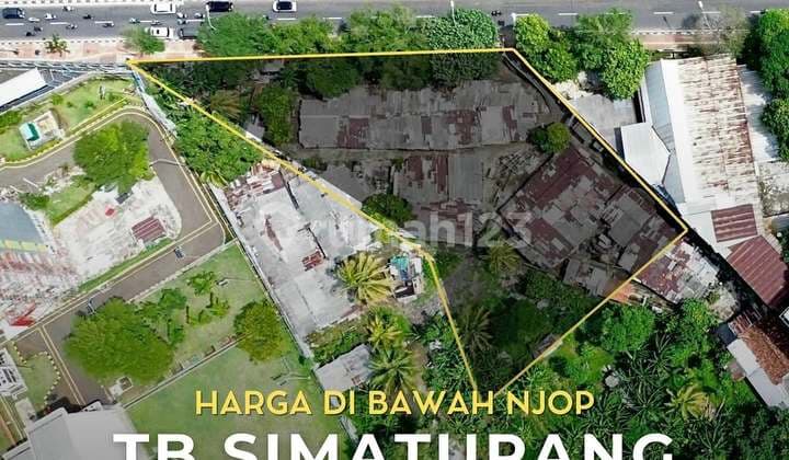 Tanah Komersial Bawah NJOP Luas 5.750 M2 di Jakarta Selatan