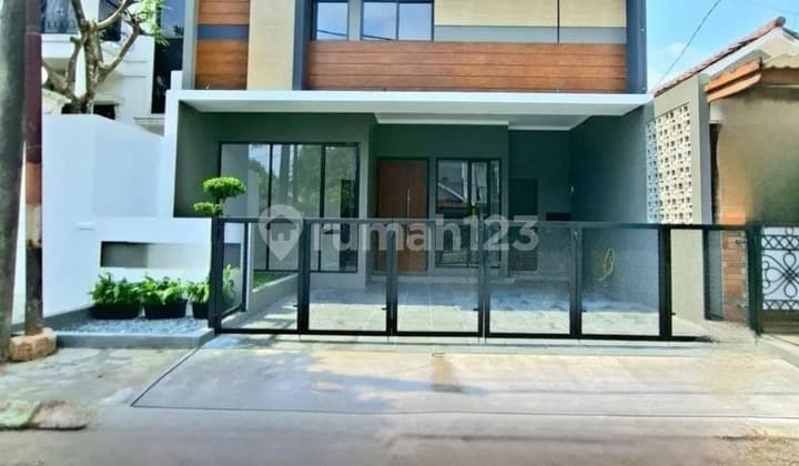 Rumah Rapih 2 Lantai Harga 1 Lantai Graha Bintaro 9042