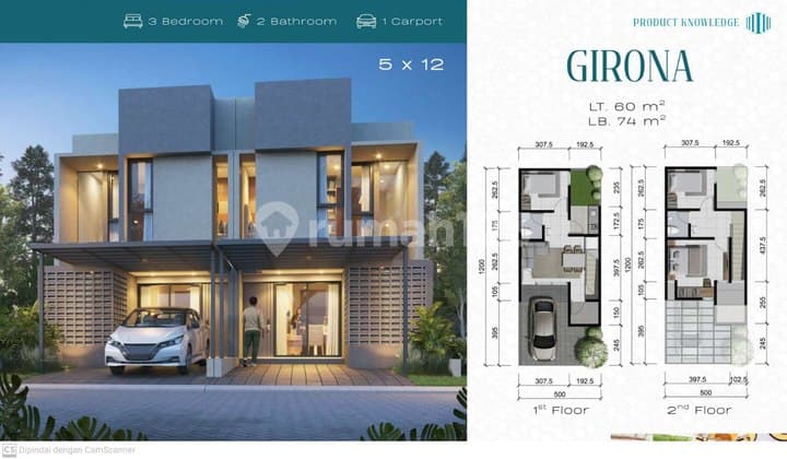 Rumah Baru Siap Huni Prime Hills Estate-Kedamean Gresik