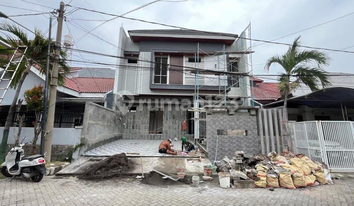 Dijual Rumah Mewah Siap Huni di Manyar Jaya Surabaya