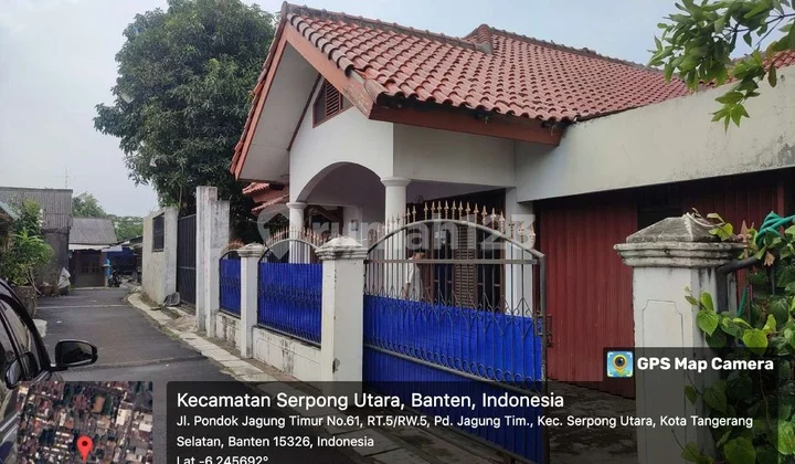 Rumah Asri dan Luas Murah, Serpong, Tangsel