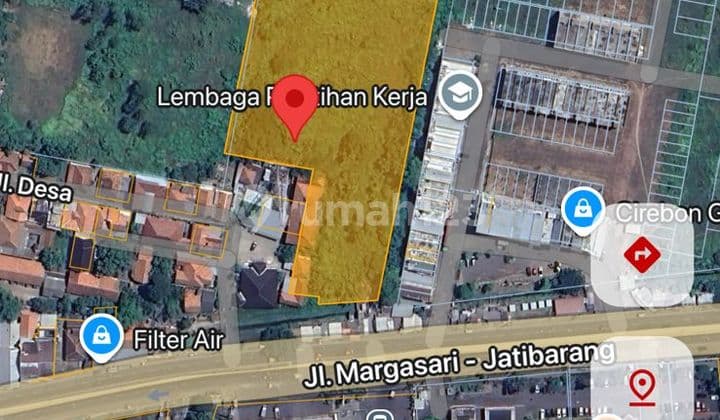 Tanah Strategis di Jl Nasional Cirebon - Bandung, Plumbon