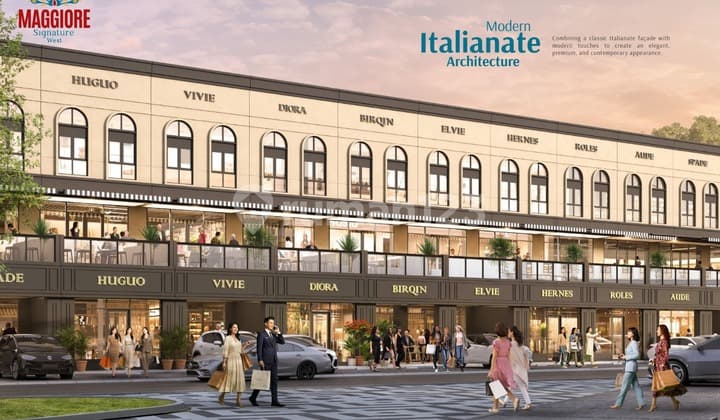Ruko Maggiore Signature West Lokasi Strategis Gading Serpong