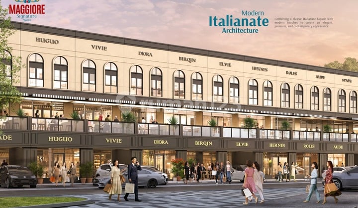 Ruko Maggiore Signature West Lokasi Strategis Gading Serpong