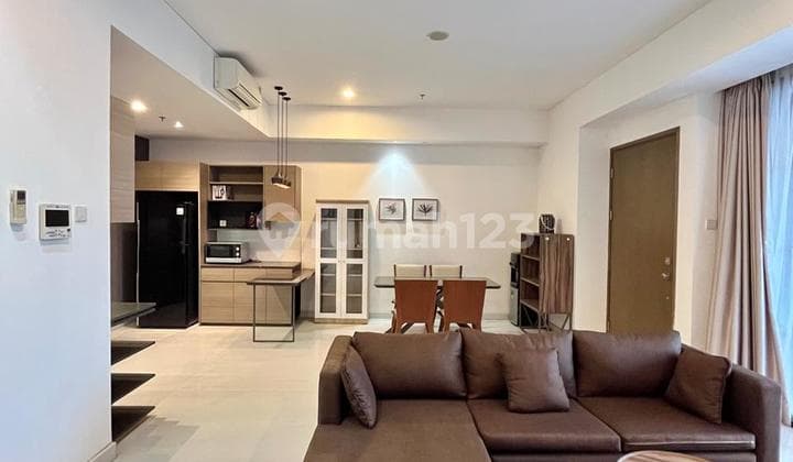 Apartemen One Park Avenue 3 BR, Siap Huni, Strata