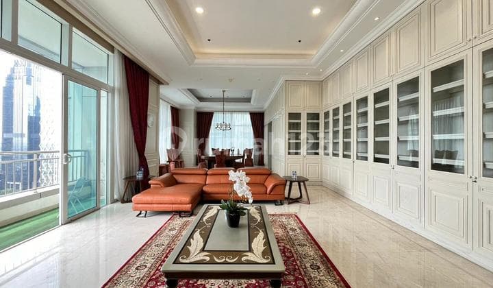 Apartment Pacific Place Residences 3 BR Bagus Furnished