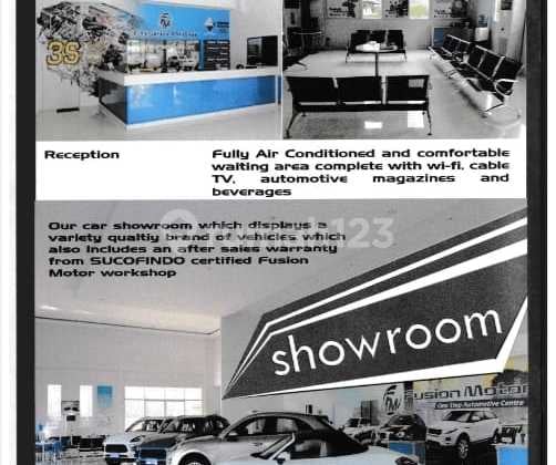 Di Jual Showroom Mobil dan Workshop di Batu Ampar Batam