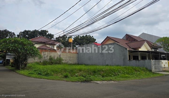 Kavling Hoek di Griya Loka BSD, Tangerang Selatan