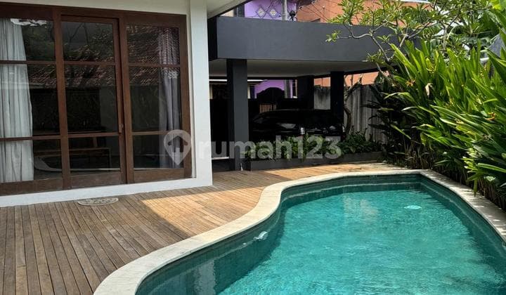 Semi-Furnished 3 Bedroom House with Pool in Kerobokan, Ready to Occup