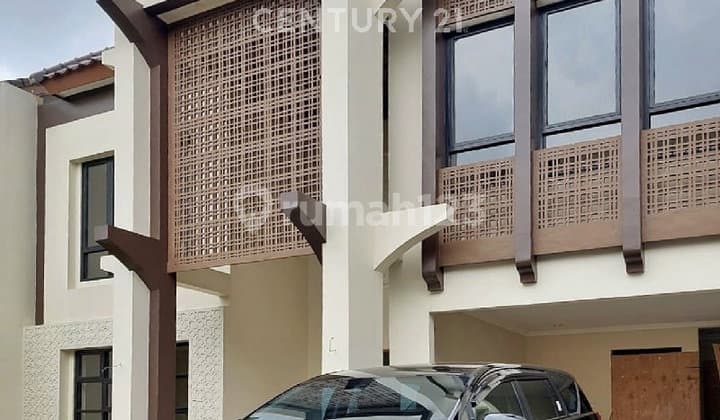 Dijual Rumah Baru 2 Lt dengan Konsep Bali Maroco di Pondok Labu