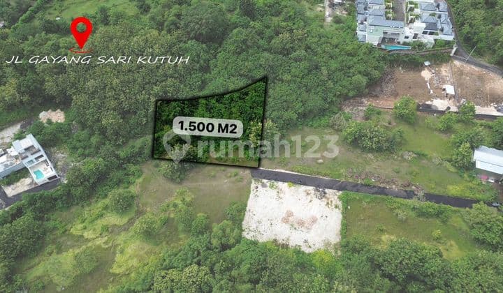 Tanah Murah di Kutuh Luas 15 Are Dekat dengan Poltekpar