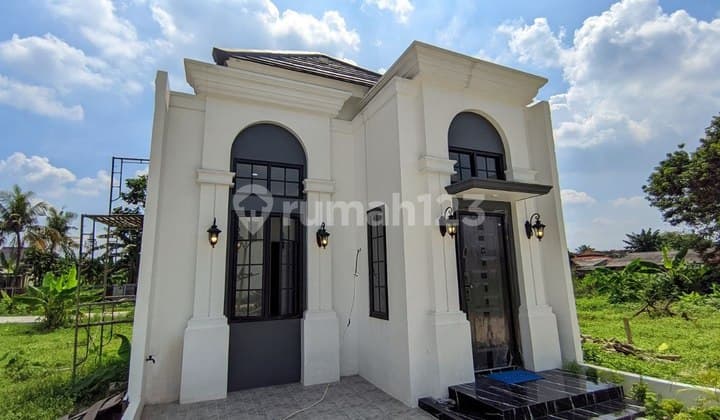Hanya 580 Juta! Rumah Classic Eropa di Apit St. Citayam & Depok