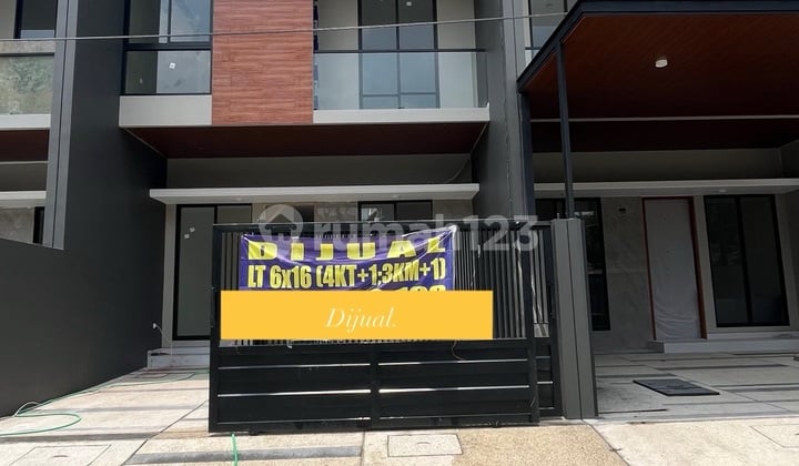 Dijual Rumah Baru Gress 2 Lantai Panjang Jiwo SHM bisa KPR