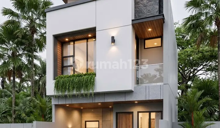 Rumah Minimalis Cluster Pinggir Jalan Daerah Strategis di Jagakarsa Jakarta Selatan