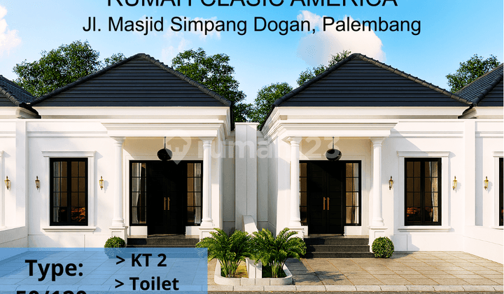 Free Biaya Akad, Rumah Classic, SHM, Free Biaya Notaris