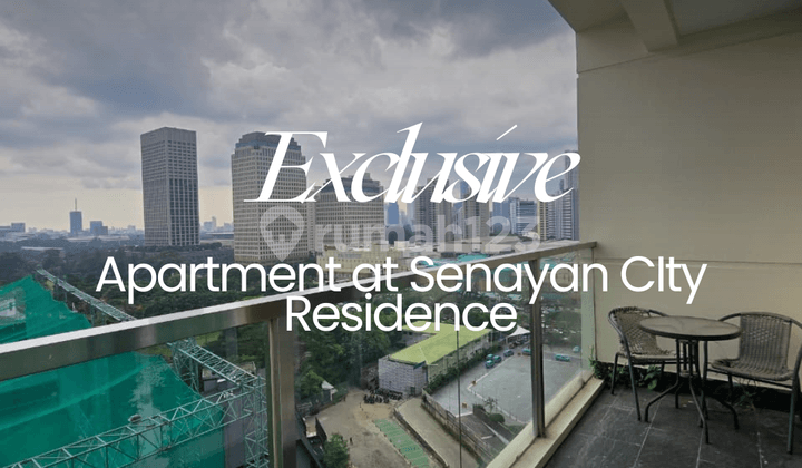 Elevated Living. Absolute Privacy. Prime Address. For Rent - Senayan City Residence | High Floor (15B)